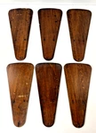 Vintage Emerson Ceiling Fan Blades 32" Wood (6) For Oil Bath Six Oe Usa. Fixed Price $299.99.