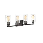 Chloe Lighting Mercy Contemporary 4 Rubbed Bronze Bath Vanity Fixture.... Fixed Price $76.60.
