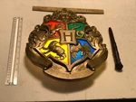 Paladone Harry Potter Hogwarts Crest With (wand Turns Light). Fixed Price $19.00.