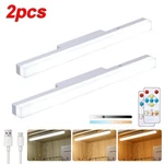 2X Rechargeable Magnetic Led Light Bar Wireless Dimmable Wall Strip For Cabinets. Fixed Price $28.82.