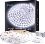 Govee White Led Strip Lights, Upgraded 16.4FT Dimmable 6500K. Fixed Price $21.01.