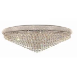 Elegant Lighting Primo 33 Flush, Chrome/royal Cut Crystal V1800F48C-RC. Fixed Price $4048.00.