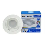 Nicor Lighting DLR4-R-10-120-2K-WH In. Led Recessed Retrofit Adjustable Ret.... Fixed Price $90.51.