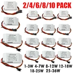 3W-36W Led Panel Driver Ceiling Light Transformer Power Supply Adapter AC85-265V. Fixed Price $37.06.