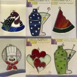 2005 Switchables Stained Glass Nightlight Covers New Old Stock 6 Variations Vtg. Fixed Price $16.80.