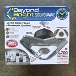 Bright Light Screws Into Socket With Built-in Bluetooth Speaker. Fixed Price $17.99.