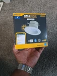 Halo Home Smart Recessed Downlight Lumen Select 4" 75W RL4099BLE40AWH. Fixed Price $28.00.