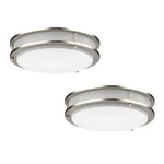 2-PACK Led Flush Mount Dimmable Ceiling 4000K Daylight 10"/12"/14. Fixed Price $34.99.