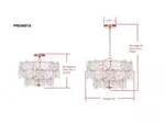 Safavieh Dia Adjustable Pendant, Reduced Price 2172710335 PND4001A. Fixed Price $286.00.