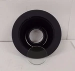 Jesco Lighting TM401BK 4" Aperture Low Voltage Trim W/ Adj Step Baffle. Fixed Price $16.16.