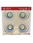 Utilitech 4-PACK 3" GU10 White Baffle Light Kits W/ Bulbs #249466. Fixed Price $20.00.