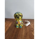 Maltese Led Table Lamps, Resin Stained Glass Lamp, Cute Dogs Art Night Light. Fixed Price $26.00.
