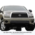 For Toyota Tundra 10-13 Main And Bumper Grille Kit 5-PC Black 8X6 Mm Horizontal. Fixed Price $201.04.