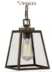 Vaxcel P0050 Grant 1 Light 7 Inch Burnished Bronze Mini Pendant Ceiling. Fixed Price $84.90.