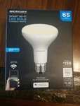 Merkury Innovations - Smart Wifi Led Bulb Tunable White 65W, 750 Lumens (BR30). Fixed Price $16.99.