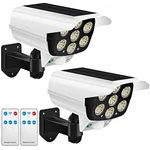 2X 77 Led Solar Pir Motion Sensor Wall Light Outdoor Garden Security Flood Lamps. Fixed Price $15.99.