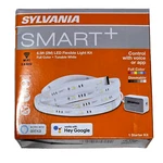 Sylvania Smart 6.5FT Led Flexible Light Kit Full Color Voice App Control. Fixed Price $29.99.