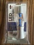 Rare Mini Lava Lamp Night Light Blue Silver Wall Plug On/off Switch New Original. Fixed Price $59.99.