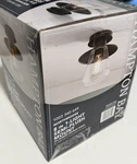Hampton Bay Northmoore 1003 340 649 8 In 1-LIGHT Semi-flush Oil-rubbed Bronze C. Fixed Price $59.95.