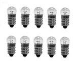 Pack E10 Mini Light Bulbs 12V 0.5A Screw Base Indicator. Fixed Price $9.95.