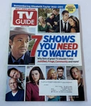 April 4, 2011 Tv Guide Justified, Fringe, Friday Night Lights, Good Wife,nikita. Fixed Price $5.99.