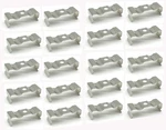 Traodin Big T5 Led Light Bulbs 20 Clips Holder Bracketr For Lamp 25MM, Silver. Fixed Price $11.94.