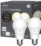Ge By Smart 60-WATT Eq A19 Soft White Dimmable Led Light Bulb 2-PACK. Fixed Price $59.95.