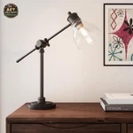 Hampton Bay Oil Rubbed Bronze Desk Lamp With Led Bulb. Fixed Price $54.99.