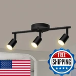Auquee 3 Track Lighting Fixtures Ceiling, 12W/2700K Black. Fixed Price $56.77.