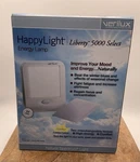 Verilux Happylight Liberty Therapy Energy Lamp With 2 Interchangeable Lenses A1. Fixed Price $24.00.