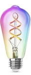 Feit Electric 60W ST21 Smart Wifi Filament Bulb Dimmable Spiral Edison Style. Fixed Price $30.00.