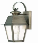 Livex Lighting Outdoor Wall Lantern With Vintage Pewter Finish 2162-29. Fixed Price $72.36.