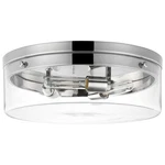 Nuvo Lighting 60/7538 Intersection 2 17"W Flush Mount Drum - Nickel. Fixed Price $409.99.