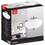 Electric Hudson 2-LIGHT Brushed Nickel Chrome Semi-flush Mount Ceiling. Fixed Price $29.95.