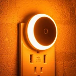 Amber Night Light, Plug In, Small Led Dusk Dawn Sensor, Auto Dim. Fixed Price $18.45.
