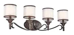 Kichler 45284MIZ - Lacey Light Mission Bronze Vanity Fixture. Fixed Price $55.99.