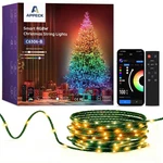 Appeck Christmas String LIGHTS,66 Ft 200 Led Outdoor 111 Scene.... Fixed Price $57.21.