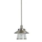 Park Harbor Stockton 9" Wide Single Light Mini Pendant PHPL5011BN. Fixed Price $49.95.