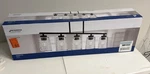 Progress Lighting 5 Matte Black Linear Chandelier P400424-31M. Fixed Price $79.00.