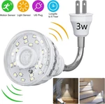 Led Sensor Night Light Motion-activated Outlet Plug-in Wall Stair Lamp Indoor. Fixed Price $8.99.