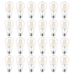 Partphoner Led Light Bulbs Dimmable Vintage Edison Bulb, E26 60W Equ.... Fixed Price $100.68.
