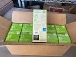 New Box Of 10 Ge FLE15HT3/2/827 Cfl Light Bulbs 15W Mini Spiral 2700K 950LM. Fixed Price $29.95.