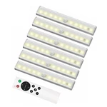 Remote Control Led Lights Under Cabinet Lighting Bar Wireless Portable 6PACK. Fixed Price $80.39.