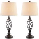 Lite Source LS-238422PK Clayne 2-PACK Table Lamp Set. Fixed Price $173.99.