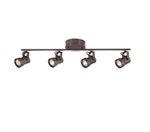 Hampton Bay 4-LIGHT Bronze Directional Led Track Lighting Kit 1001 573 393. Fixed Price $40.31.