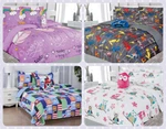 6PC Bedroom Kids Bag Comforter + Sheet Complete Bedding Set Twin Size. Fixed Price $35.70.