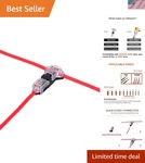 Versatile 12-PIECE Solderless Wire Connectors For Automotive & Lighting Projects. Fixed Price $17.99.
