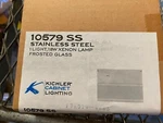 Kichler Under Cabinet Light 10579SS (TR2-2). Fixed Price $30.00.