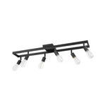 Globe Electric 59811 Adjustable Track Matte Black, 6-LIGHT, Weston. Fixed Price $142.06.