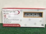 New Gerson Holiday Christmas 10 Ct Flicker Flame Light Bulb Set. Fixed Price $21.99.